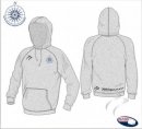 NHUA Snow Marl Unisex Hooded Sweatshirt